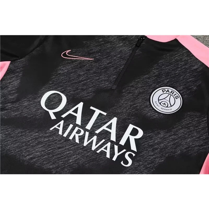 PSG Tracksuit "Black & Pink" 2024/25