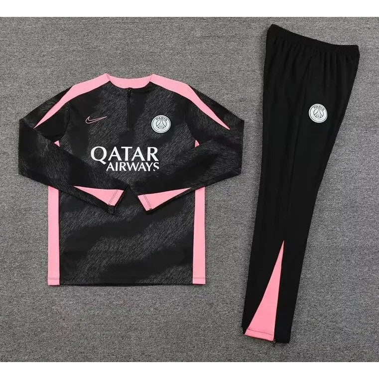 PSG Tracksuit "Black & Pink" 2024/25