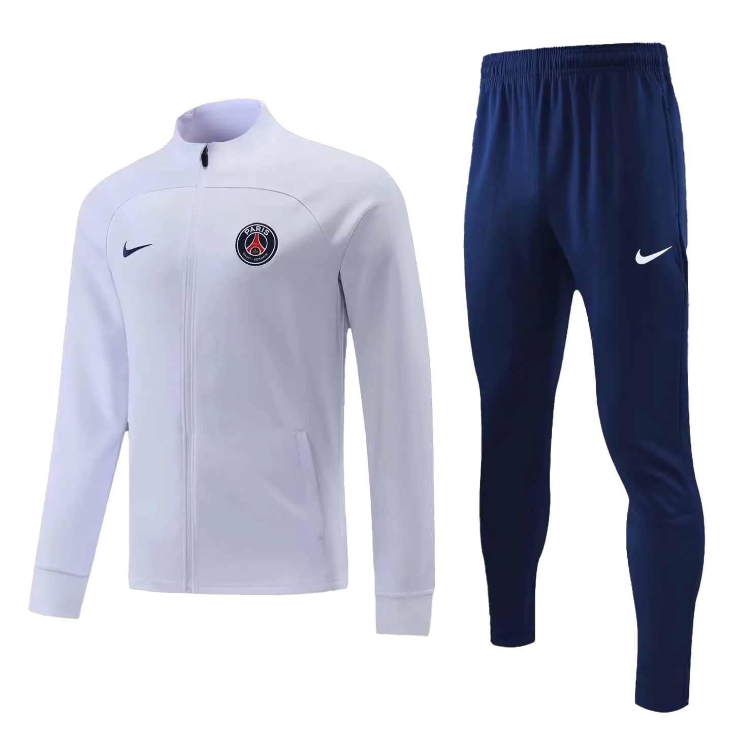 PSG Zip Up Tracksuit "White"