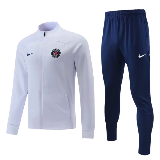 PSG Zip Up Tracksuit "White"