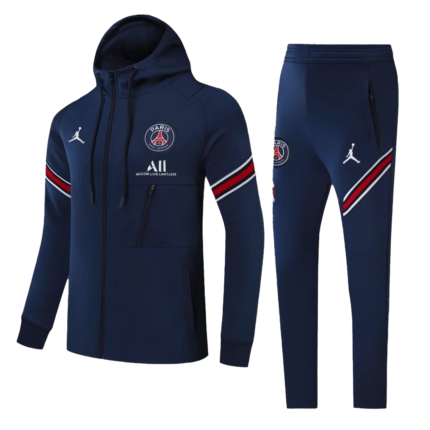 PSG Hooded Tracksuit "Navy"