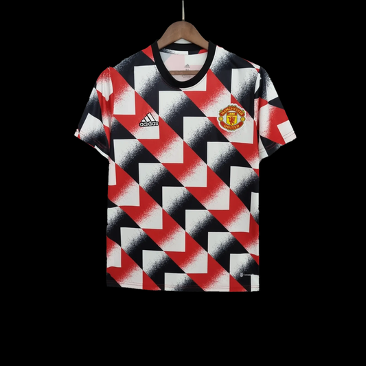 Manchester United Red White Black Geometric Kit 22/23