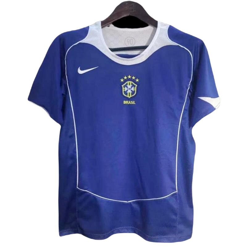 Retro 2004 Brazil Away Kit