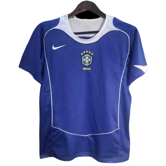 Retro 2004 Brazil Away Kit