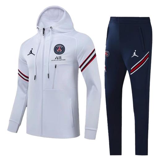 PSG Hooded Tracksuit "White"