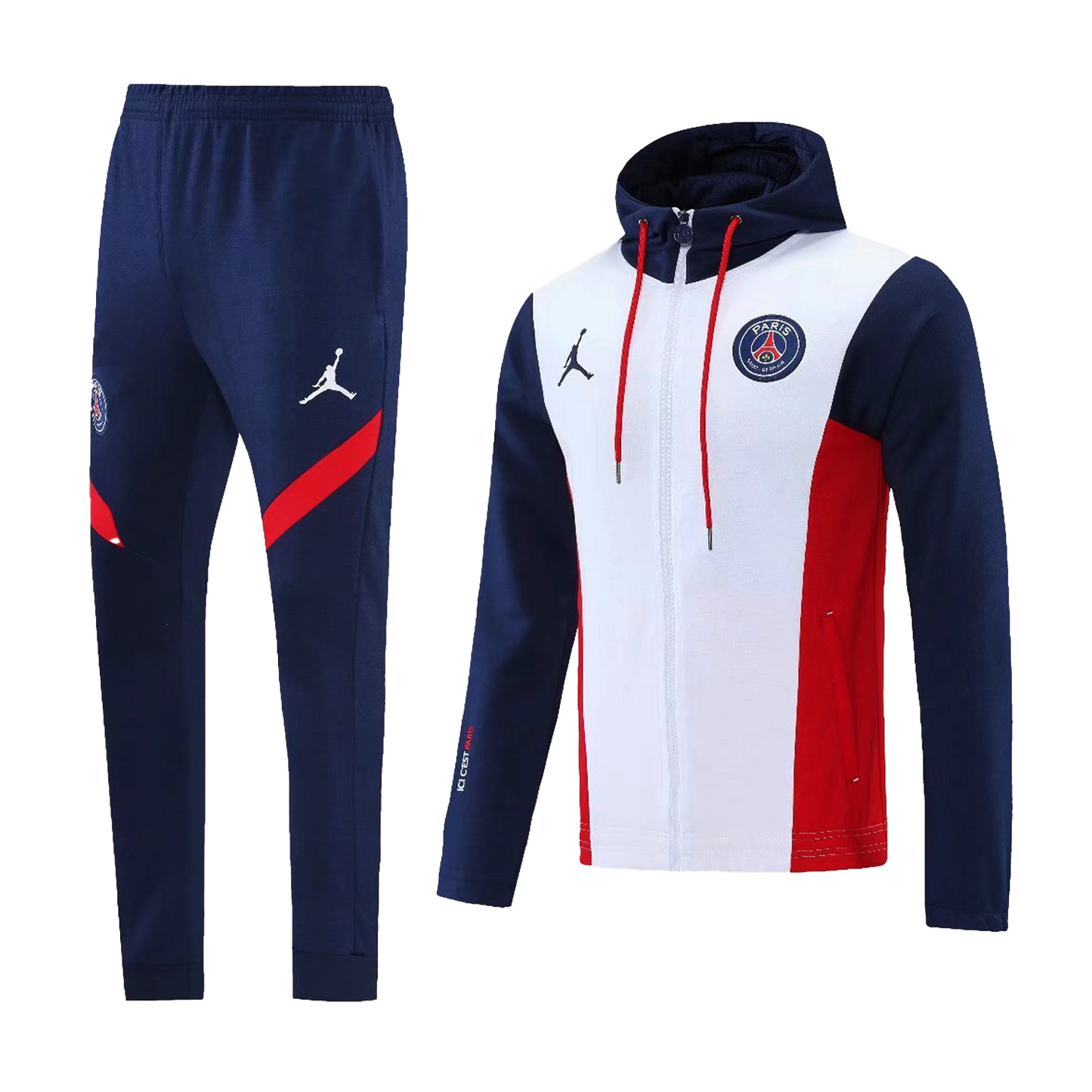 PSG Hooded Tracksuit "Navy, Red & White"