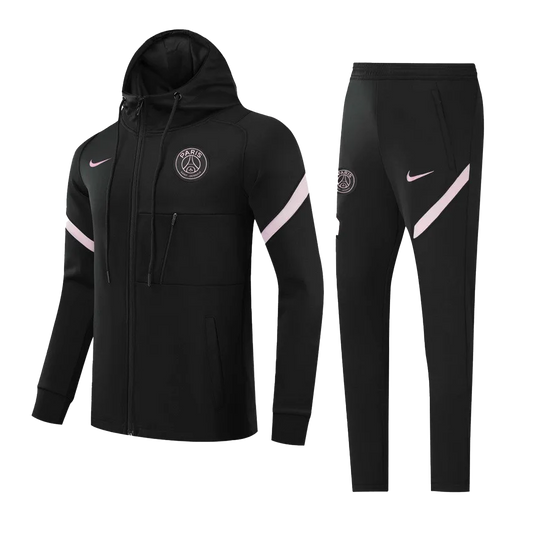 PSG Hooded Tracksuit "Black & Pink"