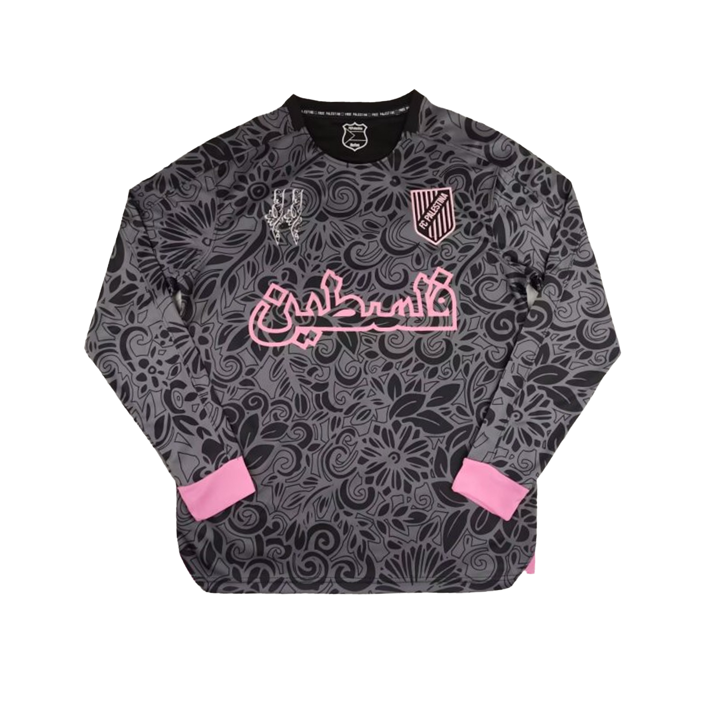 Palestine Long Sleeve Edition Black & Pink Kit 23/24