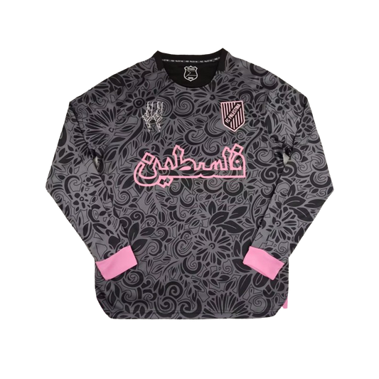 Palestine Long Sleeve Edition Black & Pink Kit 23/24