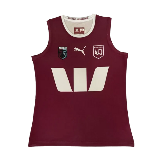 QLD Maroons Home Training Singlet 2024