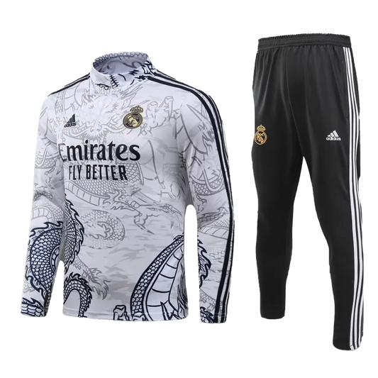 Real Madrid Tracksuit "White Dragon"