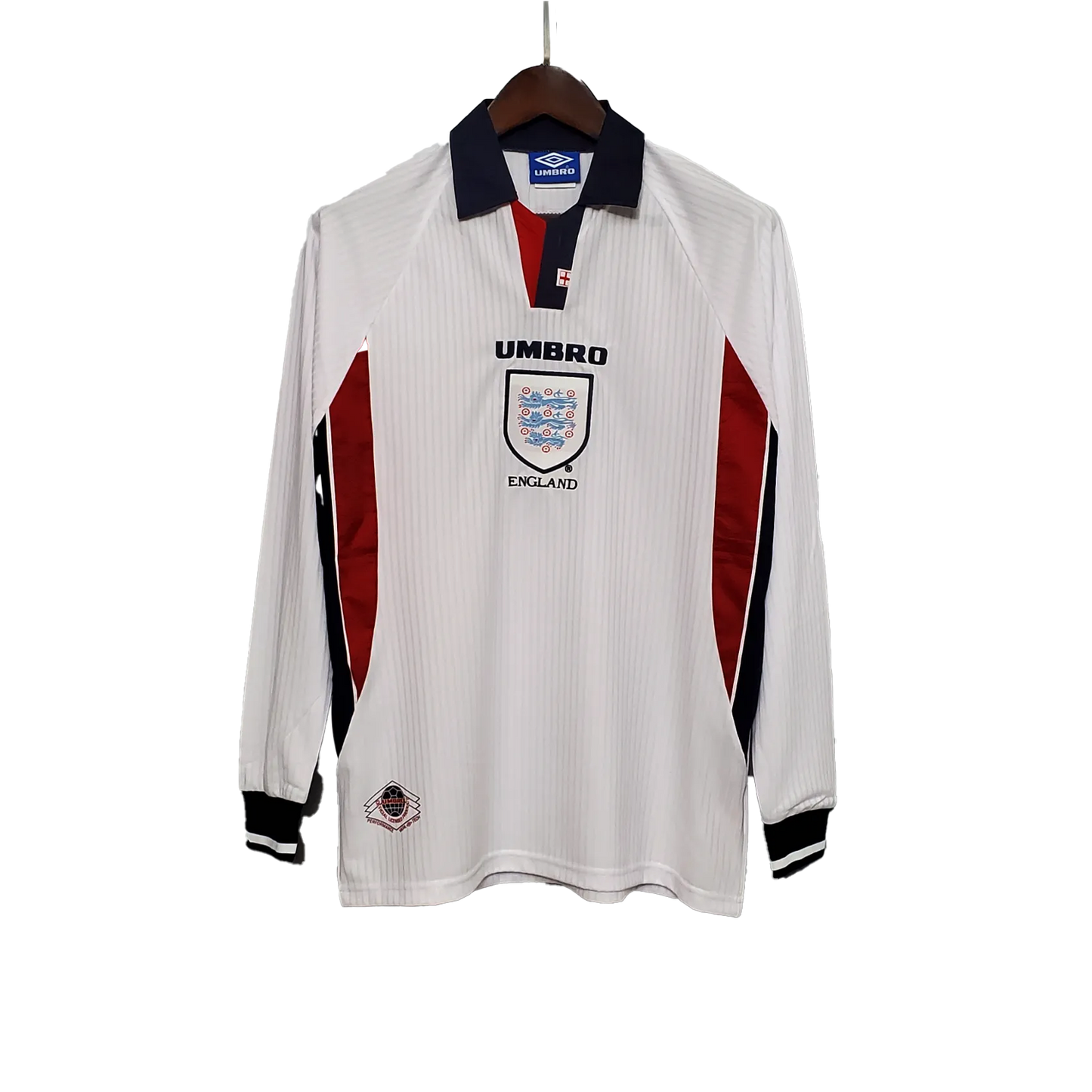 Retro England 1998 Long Sleeve Home Kit