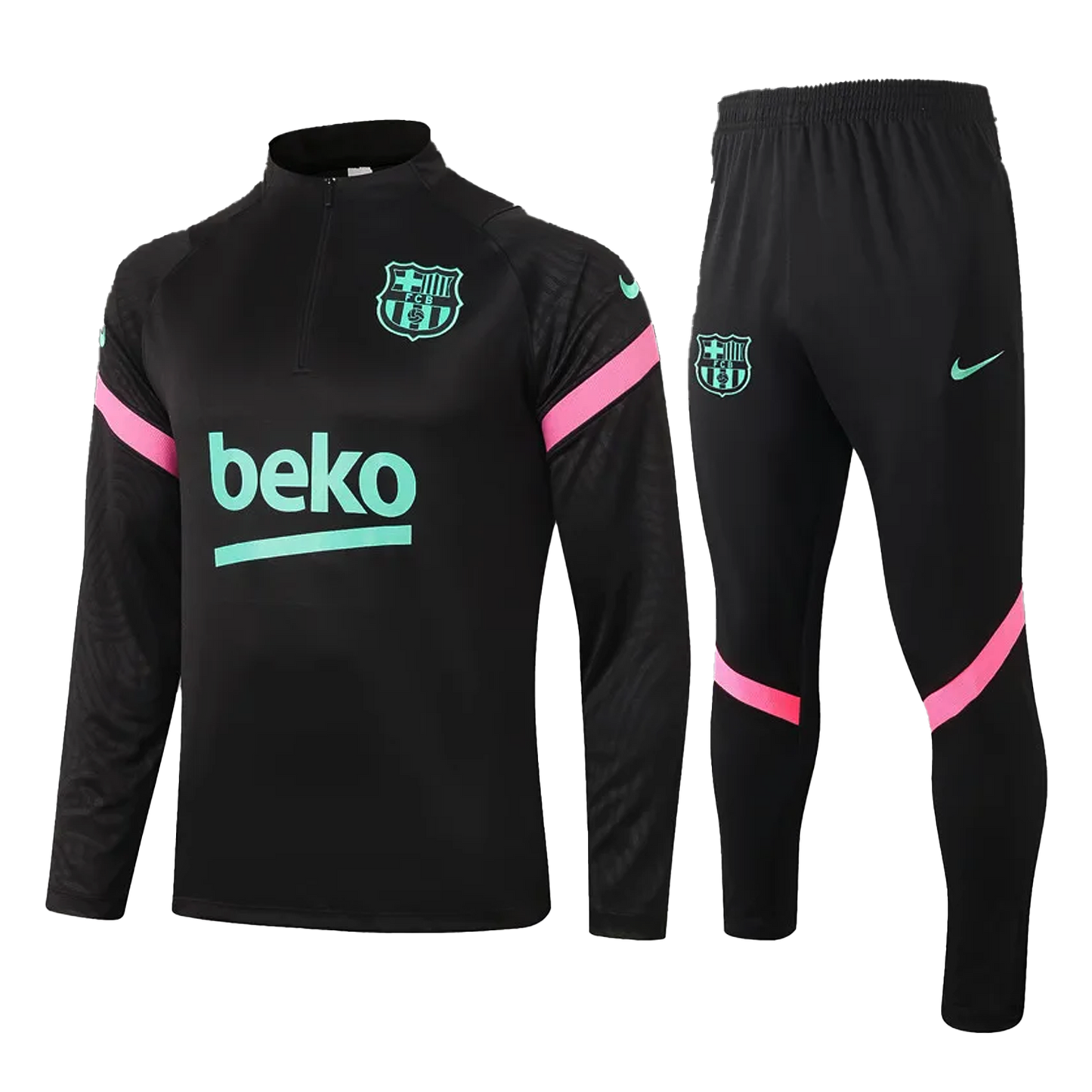 Barcelona Tracksuit "Pink & Turquoise"