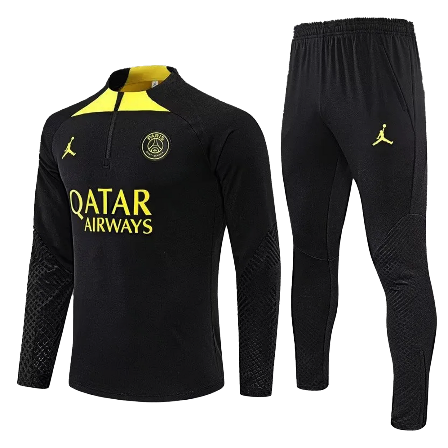 PSG Tracksuit "Black & Yellow"