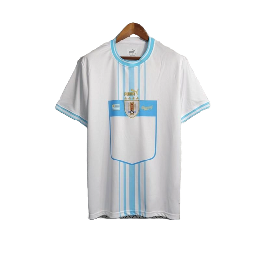 Uruguay Away White Kit 2023