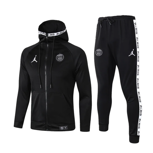 PSG Hooded Tracksuit "Black & White"