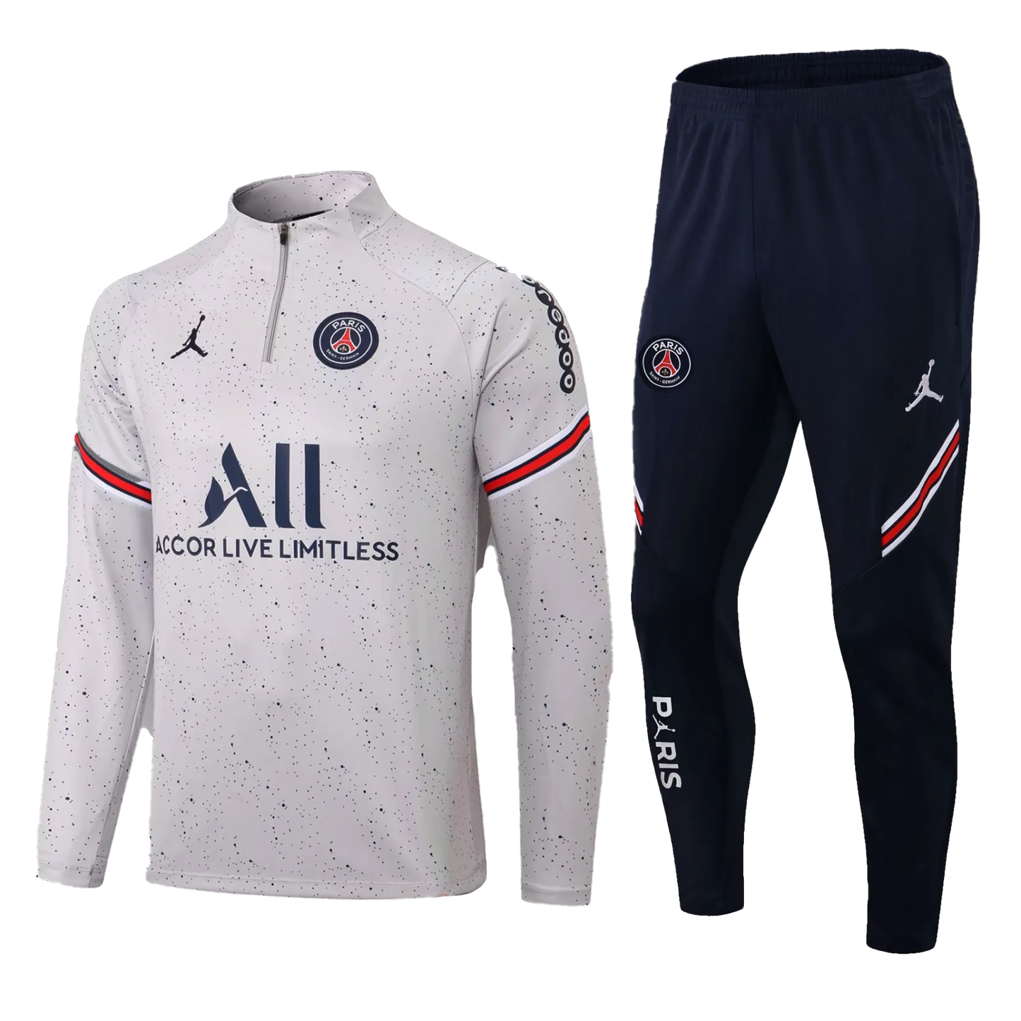 PSG Tracksuit "Grey & Navy"