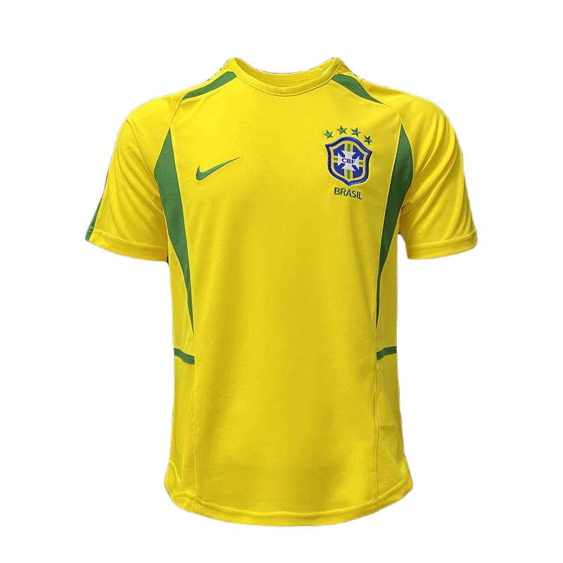 Retro 2002 Brazil Home Kit