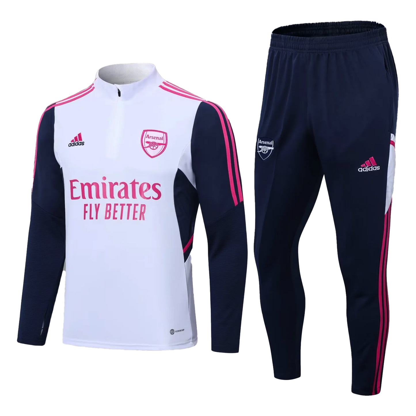 Arsenal Tracksuit "White & Pink"