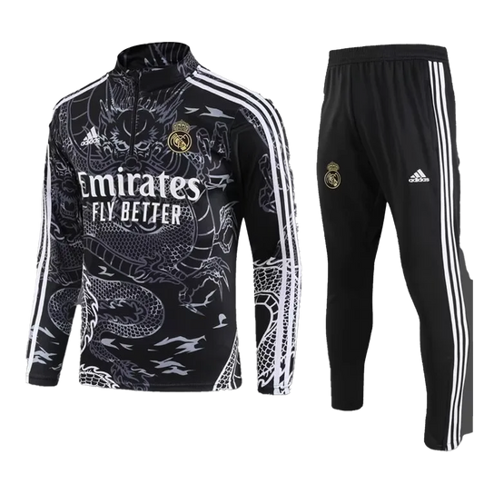 Real Madrid Tracksuit "Black Dragon"