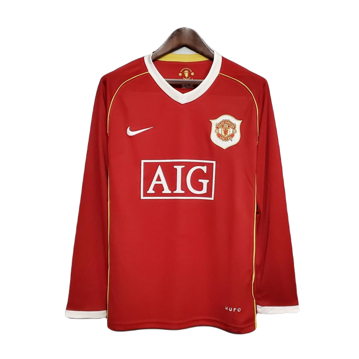 Retro 06/07 Manchester United Long Sleeve Home Kit