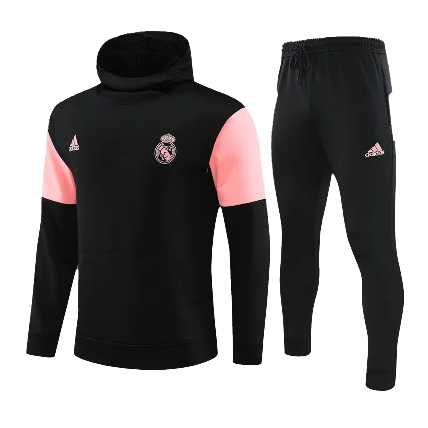 Real Madrid Hooded Tracksuit "Pink" 2023/24