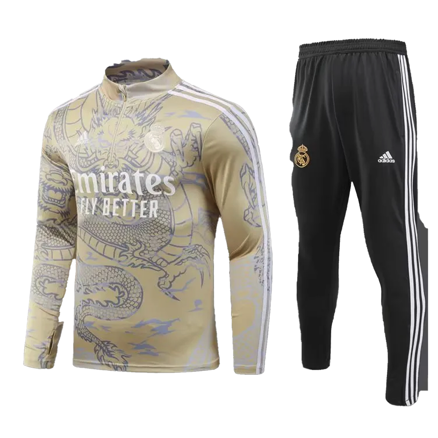 Real Madrid Tracksuit "Gold Dragon"