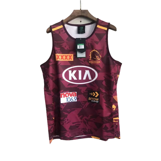 Brisbane Broncos Training Singlet 2021