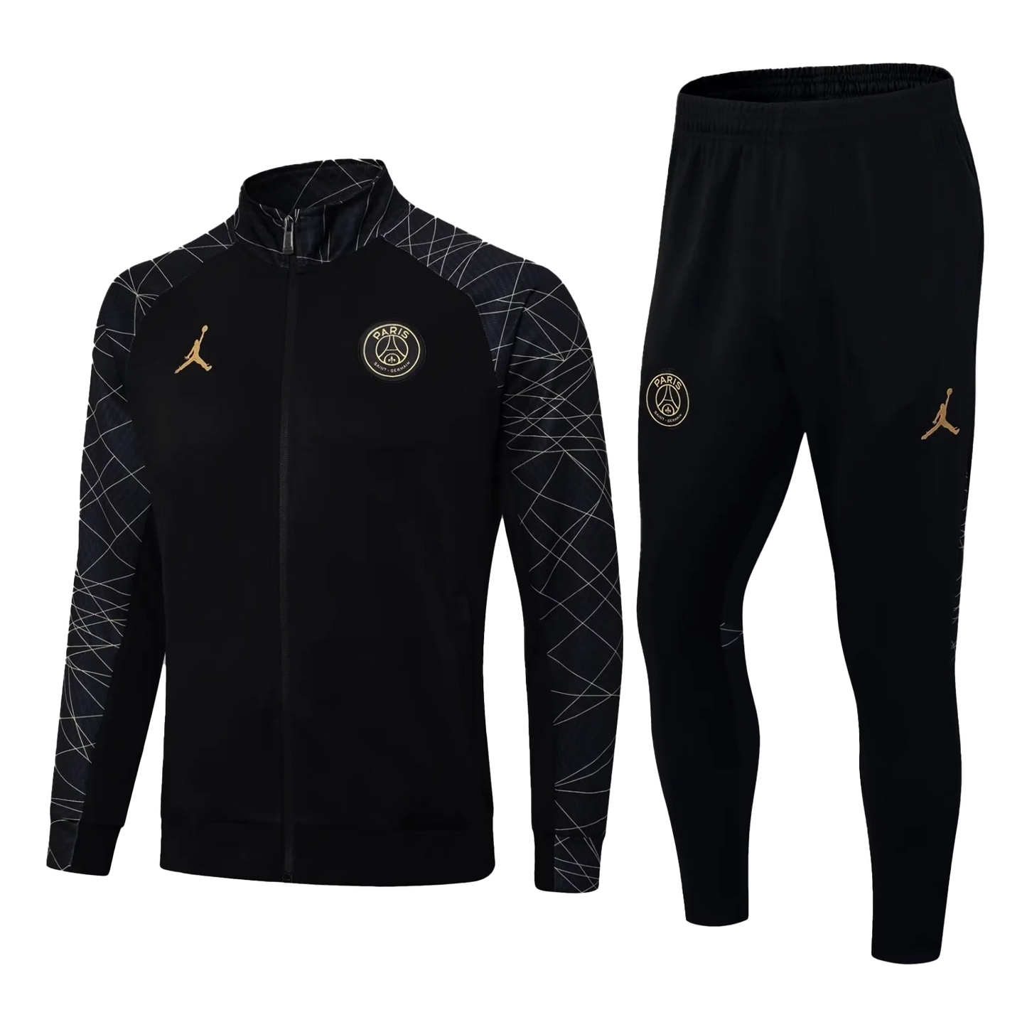 PSG Zip Up Tracksuit "Gold"