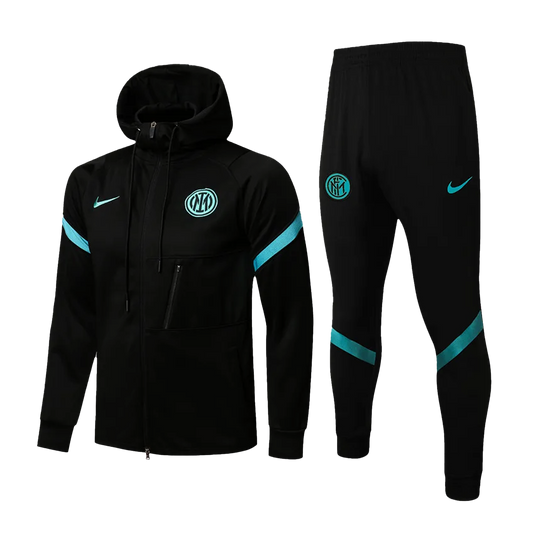 Inter Milan Hooded Tracksuit "Black & Green"