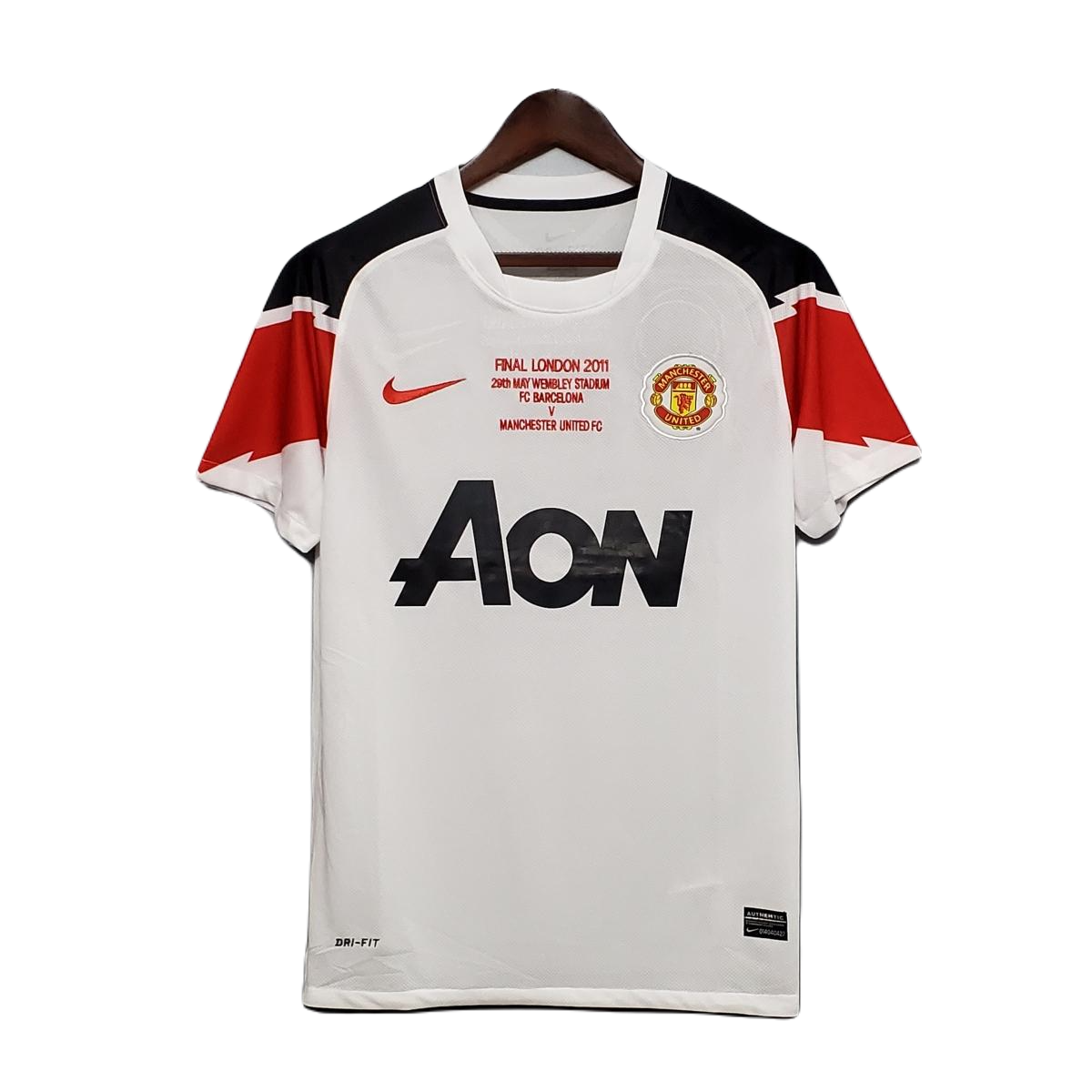 Retro 10/11 Manchester United Champions League Version Away Kit