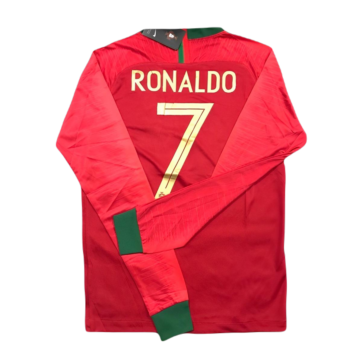 Retro 2018 Portugal Home Long Sleeve Kit