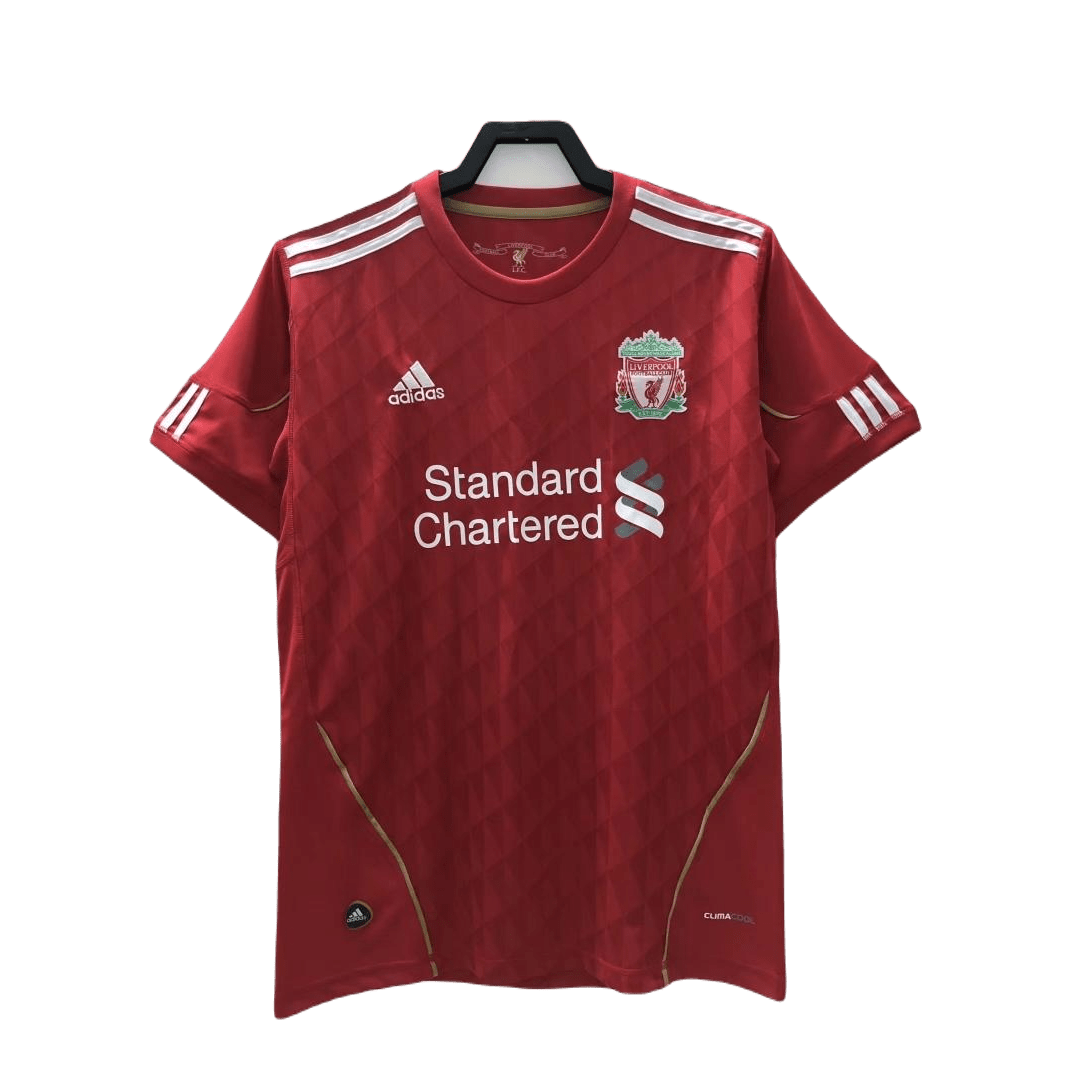 Retro 10/11 Liverpool Home Soccer Kit