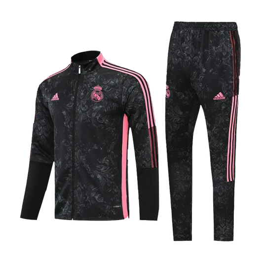 Real Madrid Zip Up Tracksuit "Pink & Black"