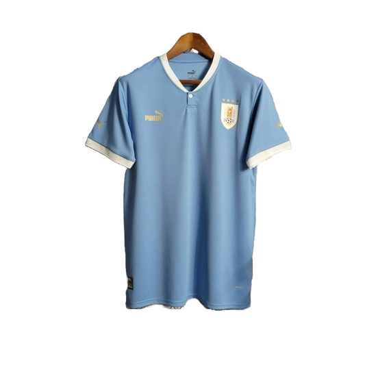 Uruguay Home National Team Soccer Kit 2022