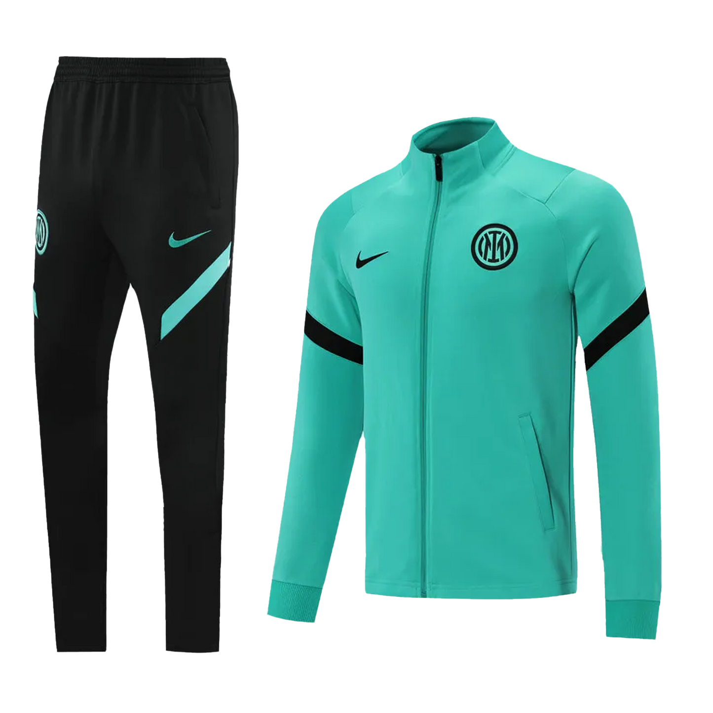 Inter Milan Zip Up Tracksuit "Green & Black"