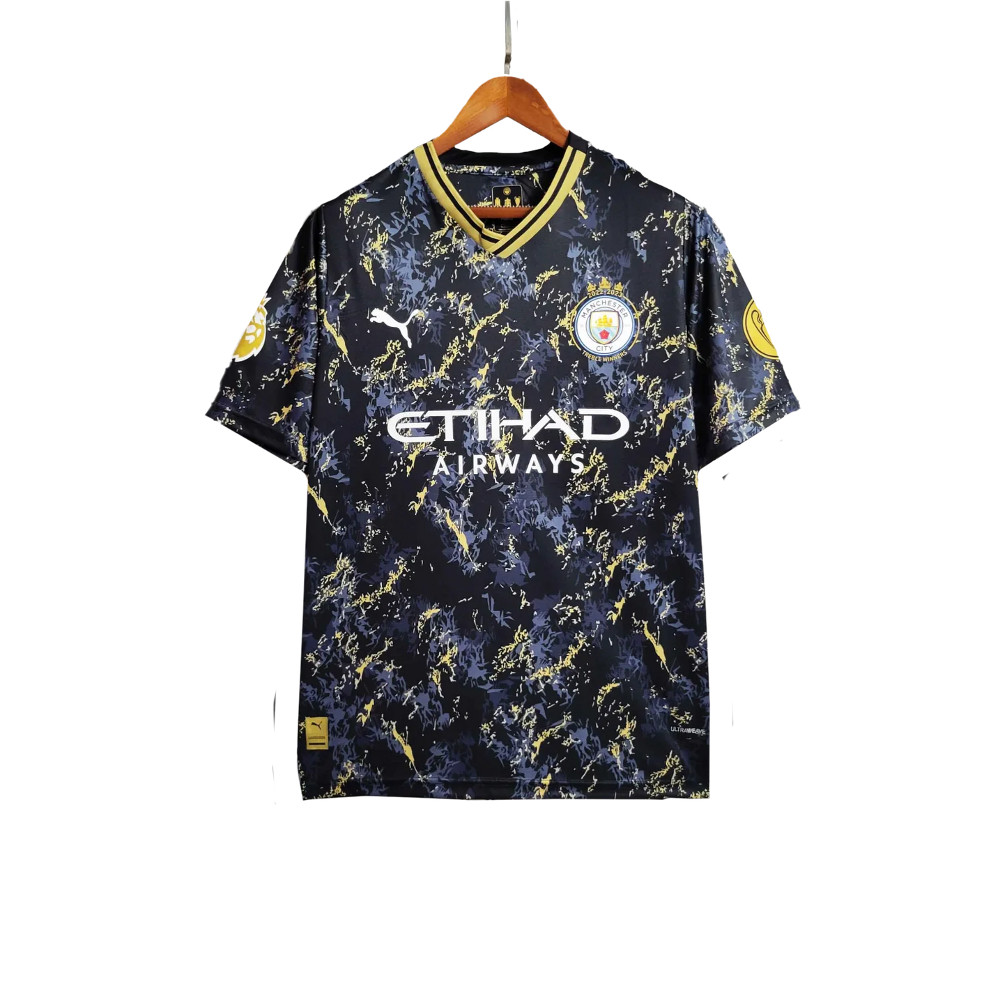 Manchester City Black & Gold Kit 23/24