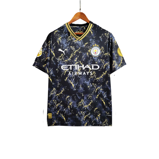 Manchester City Black & Gold Kit 23/24