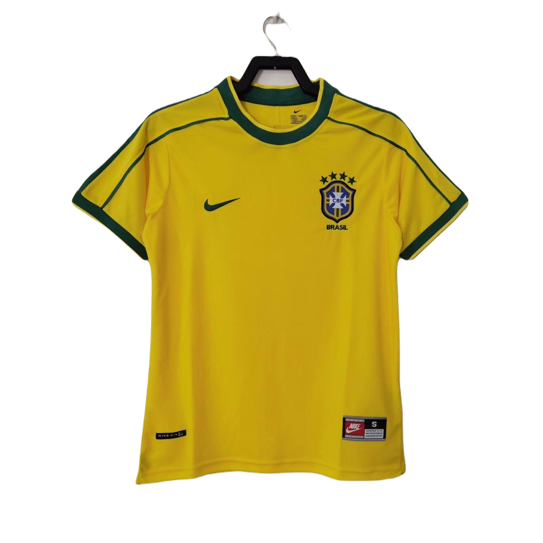 Retro 1998 Brazil Home Kit