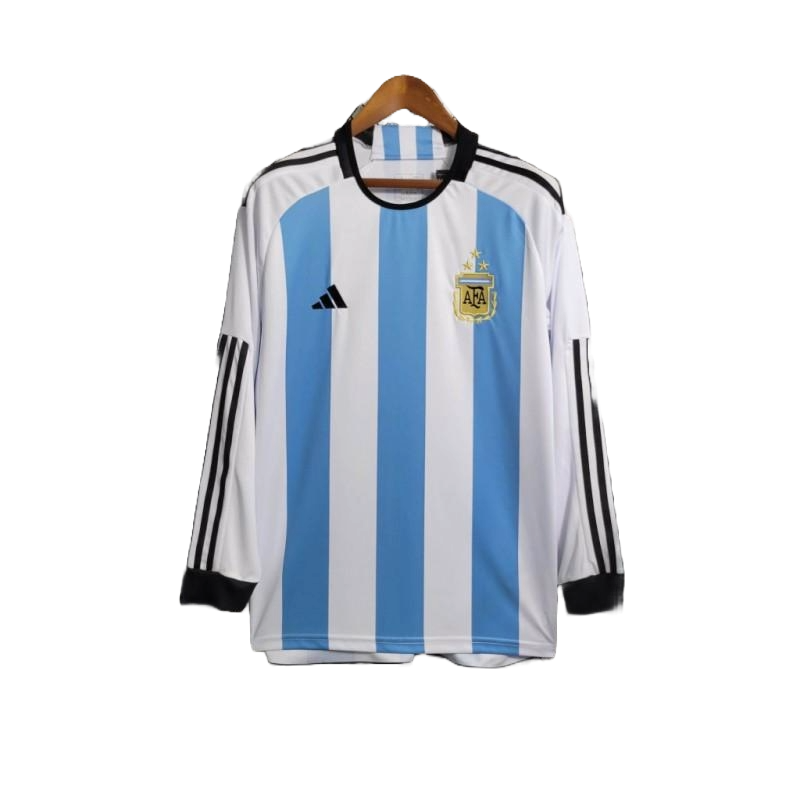 3 Stars 2022 Argentina Home Long Sleeve Kit