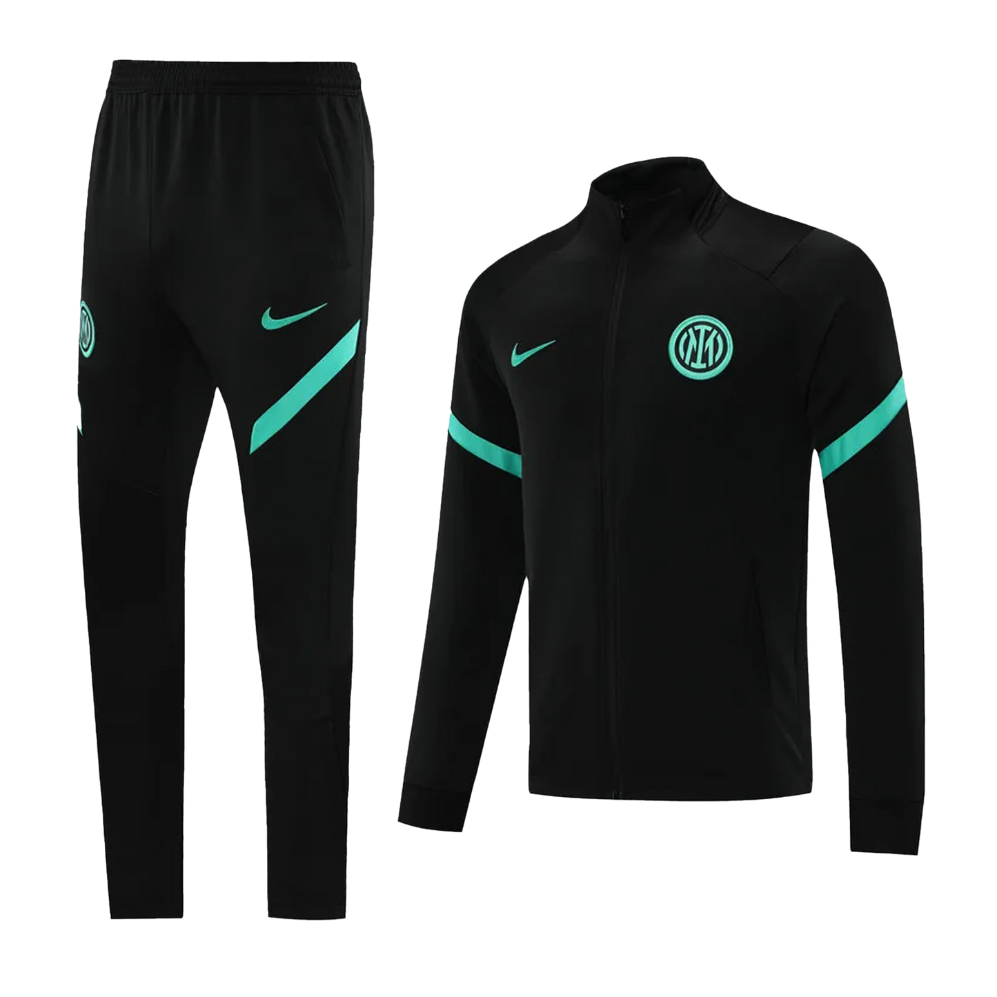 Inter Milan Zip Up Tracksuit "Black & Green"