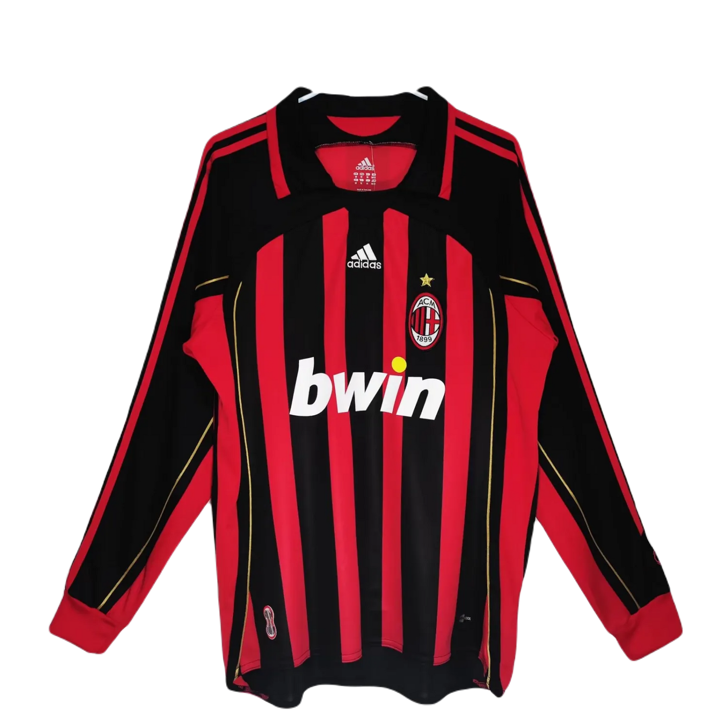 Retro 06/07 Long-Sleeve AC Milan Home Kit