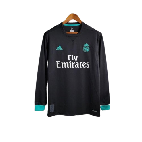 Retro 16/17 Long Sleeve Real Madrid Away Kit