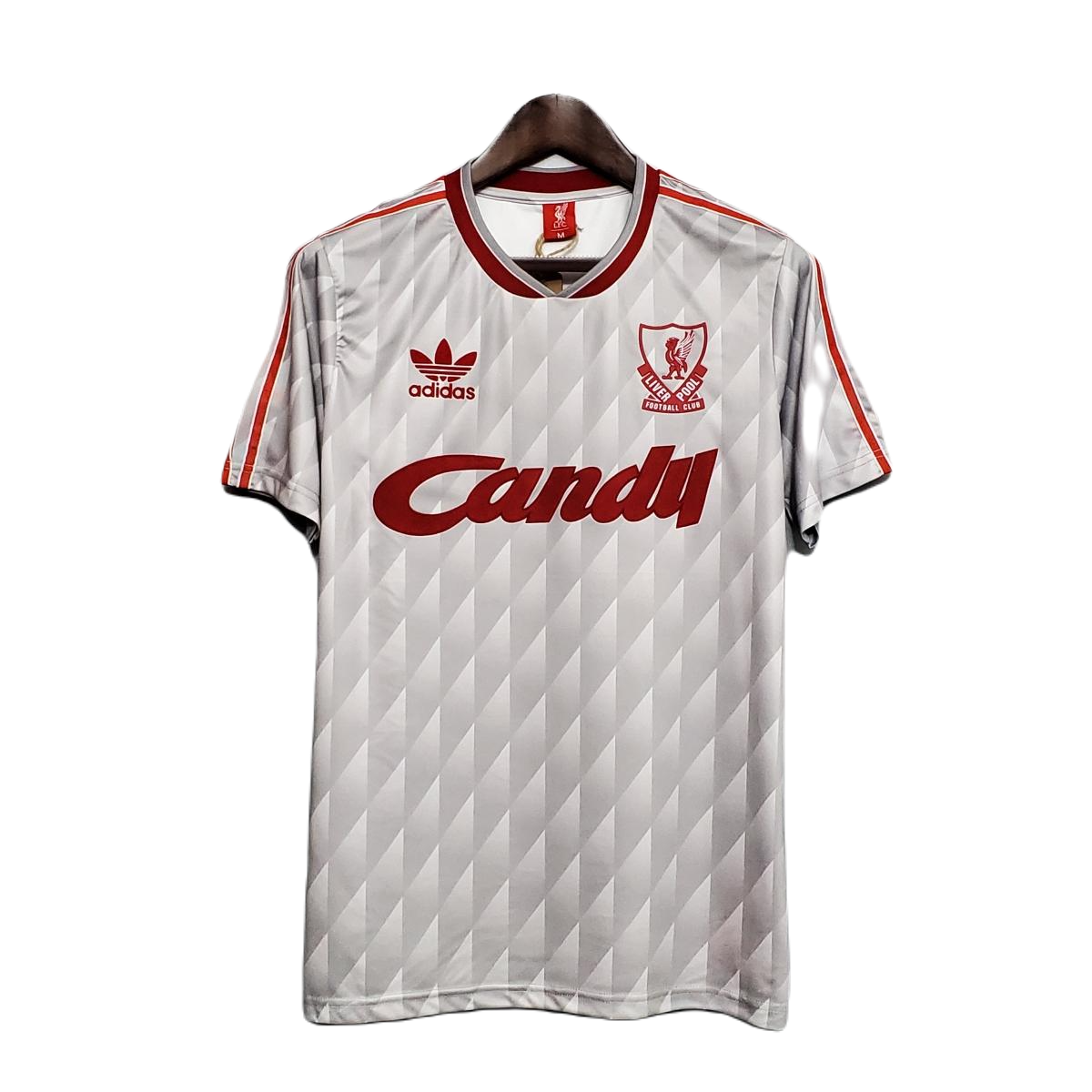 Retro 89/91 Liverpool Away Soccer Kit