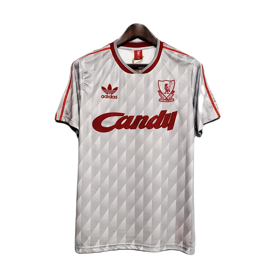 Retro 89/91 Liverpool Away Soccer Kit