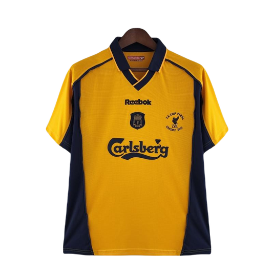 Retro Liverpool 00/01 Away Soccer Kit