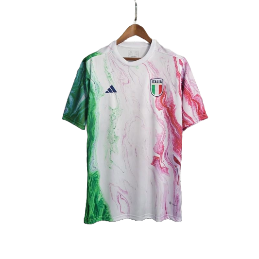 Italy FIGC Pre-Match White Kit 2022