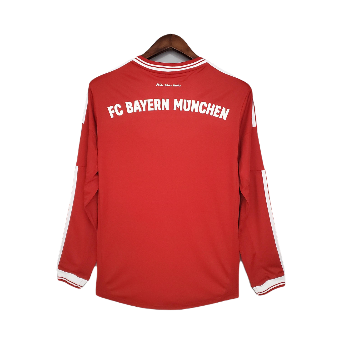 Retro long sleeve Bayern Munich 12/13 Champions League Home Kit