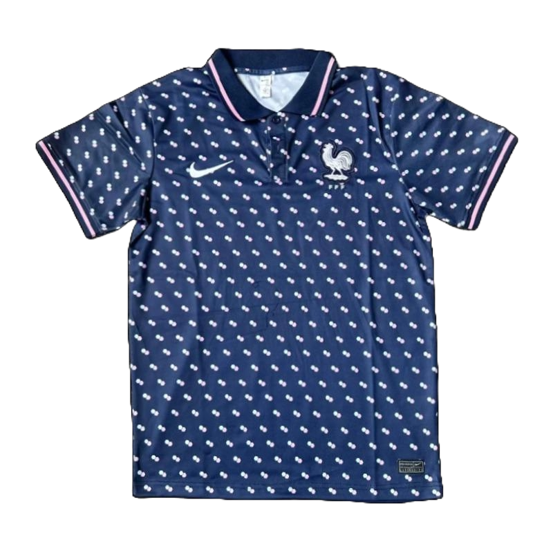 France Navy White Point POLO Kit 2023