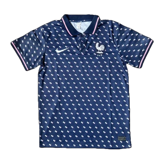 France Navy White Point POLO Kit 2023